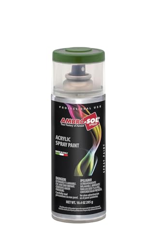 Ambro-Sol - Mehrzweck Acryllack Spray V4006002, Hochglanzfarbe für Innen und Außen, Acryl Spray für Alle Materialien, 400 ml Recyclebare Acryl Sprühfarbe Weißblech-Sprühdose - Frühlingsgrün Ambro-Sol - Mehrzweck Acryllack Spray V4006002, Hochglanzfarbe für Innen und Außen, Acryl Spray für Alle Materialien, 400 ml Recyclebare Acryl Sprühfarbe Weißblech-Sprühdose - Frühlingsgrün von Ambro-Sol