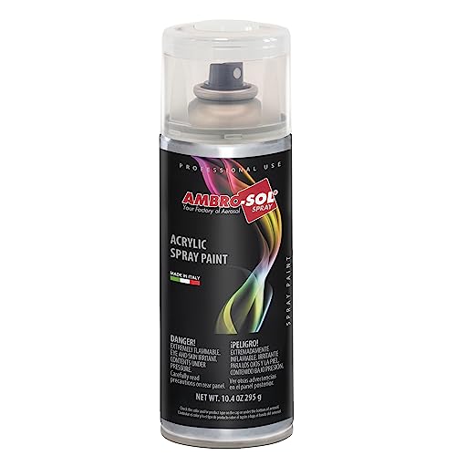 Ambro-Sol - Mehrzweck Acryllack Spray V400PAST7, Hochglanzfarbe für Innen und Außen, Acryl Spray für Alle Materialien, 400 ml Recyclebare Acryl Sprühfarbe Weißblech-Sprühdose - Glänzender Gloss Ambro-Sol - Mehrzweck Acryllack Spray V400PAST7, Hochglanzfarbe für Innen und Außen, Acryl Spray für Alle Materialien, 400 ml Recyclebare Acryl Sprühfarbe Weißblech-Sprühdose - Glänzender Gloss von Ambro-Sol