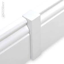 Amco Eckverbindungsklotz 74 x 22 x 22 mm, weiß von Amco