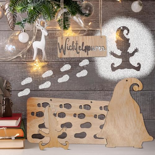 Amebleak Wichteltür Zubehör 4 Stück Wichtelschablone Fußabdrücke Wichtel Zubehör Weihnachten Wichtel Schablone Weihnachtswichtel Wichtelhaus Wichteltüre Zubehör Holz Fußabdruck Schablonen (4 Stück) Amebleak Wichteltür Zubehör 4 Stück Wichtelschablone Fußabdrücke Wichtel Zubehör Weihnachten Wichtel Schablone Weihnachtswichtel Wichtelhaus Wichteltüre Zubehör Holz Fußabdruck Schablonen (4 Stück) von Amebleak