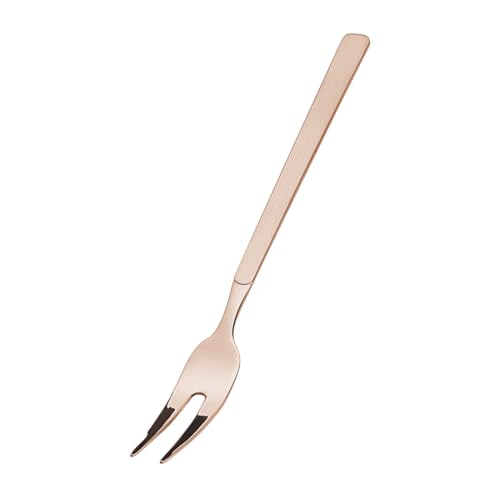 AMEFA BUFFET Aufschnittgabel | Serviergabel | Frühstück-Besteck | Servierbesteck | 18/10 Edelstahl | satiniert | kupfer | Länge 18 cm von Amefa