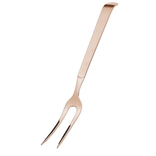 AMEFA BUFFET Bratengabel | Fleischgabel | Grillgabel zum Servieren | Servierbesteck | 18/10 Edelstahl | satiniert | kupfer | Länge 32 cm von Amefa