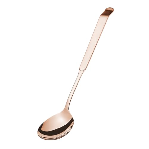 AMEFA BUFFET Salatlöffel klein | Servierlöffel | Löffel zum Servieren | Vorlegelöffel | Servierbesteck | Edelstahl 18/10 | satiniert | kupfer | Länge: 23,7 cm von Amefa