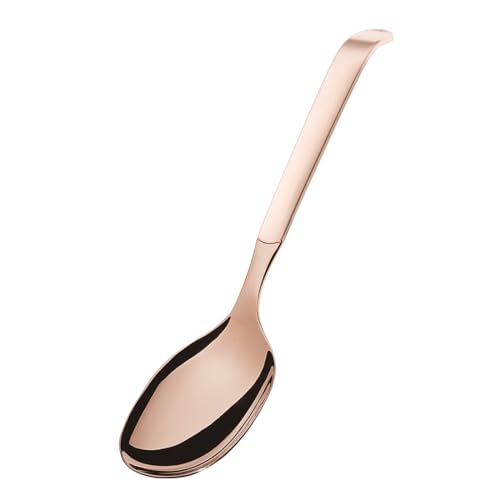 AMEFA BUFFET Servierlöffel schmal | Buffetlöffel | Edelstahl Löffel zum Servieren | Servierbesteck spülmaschinenfest | 18/10 Edelstahl | satiniert | kupfer | Länge: 25,9 cm von Amefa