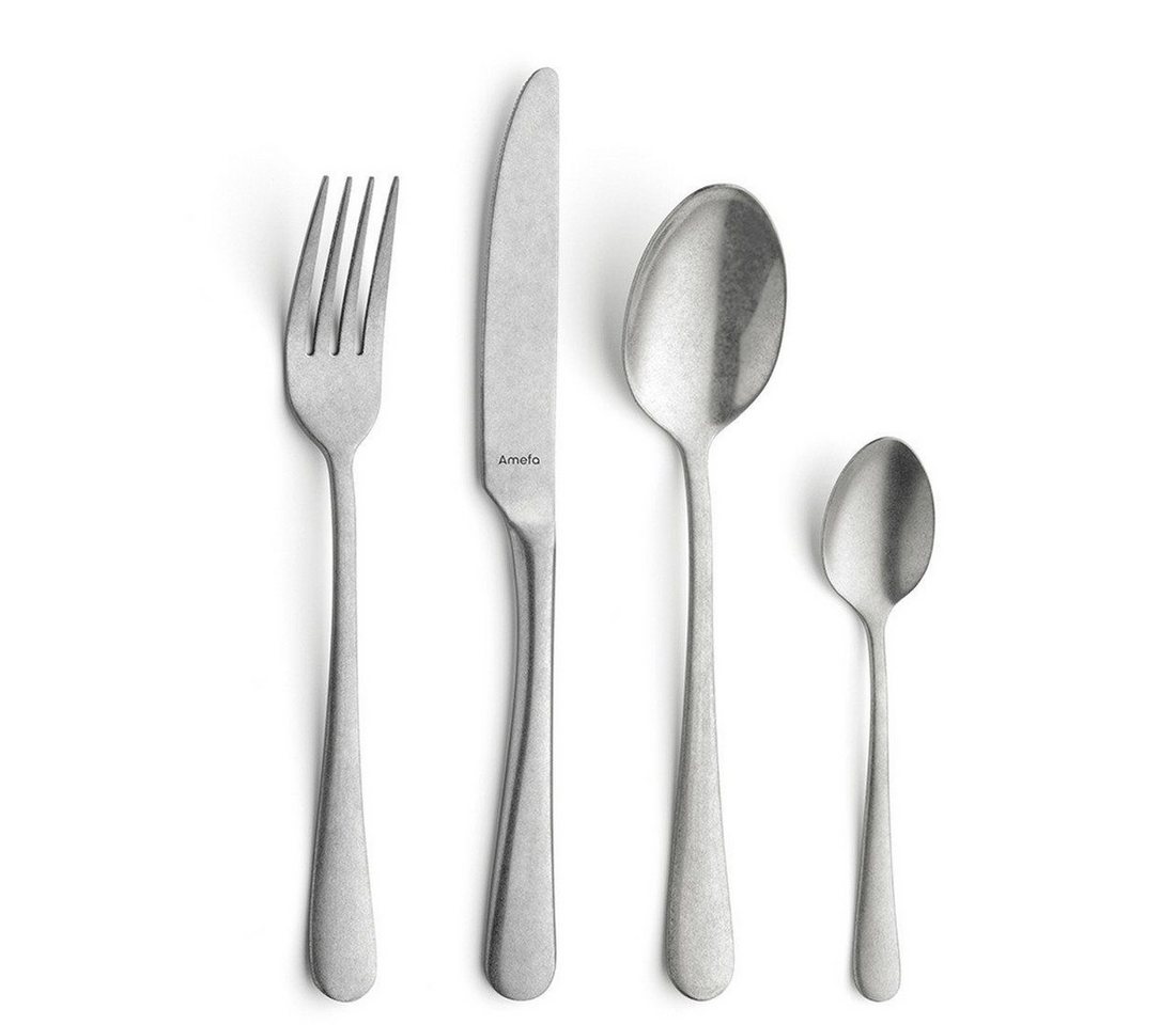 Amefa Besteck-Set AUSTIN, schlichter Vintage-Look (32-tlg), 8 Personen, Edelstahl 18/0, pflegeleicht und langlebig von Amefa