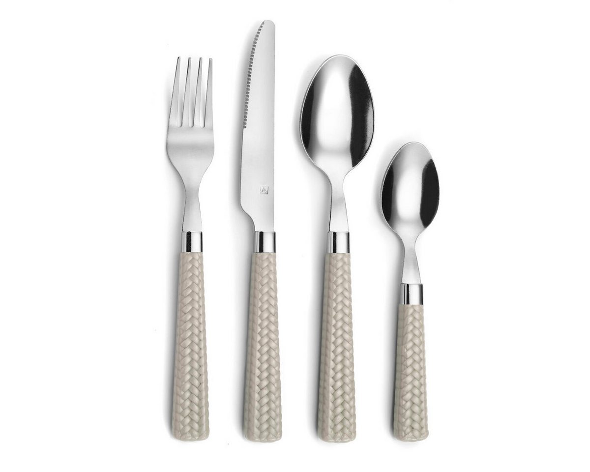 Amefa Besteck-Set Amefa Besteck-Set Paille Grau 24 Stück Metall, Metall Amefa Besteck-Set Amefa Besteck-Set Paille Grau 24 Stück Metall, Metall von Amefa