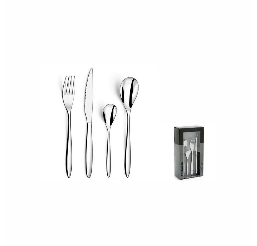 Amefa Besteck-Set Amefa Besteckset Actual 24 teilig Edelstahl, Edelstahl von Amefa