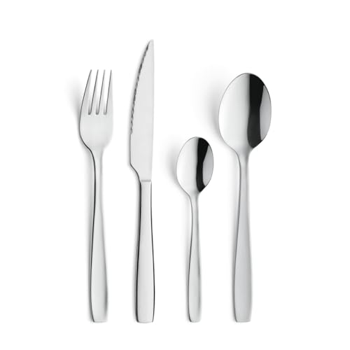 Amefa Besteck-Set HOTEL, Tafelbesteck für 6 Personen, Edelstahl glänzend, weiche Konturen, 24-teilig Amefa Besteck-Set HOTEL, Tafelbesteck für 6 Personen, Edelstahl glänzend, weiche Konturen, 24-teilig von Amefa
