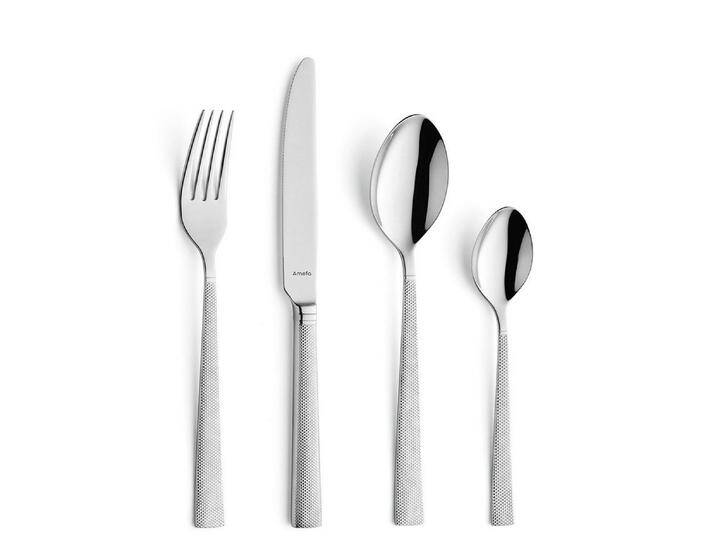 Amefa Besteck-Set JEWEL (16-tlg), 4 Personen, Edelstahl 18/10, hochglanzpoliert, silberfarben von Amefa
