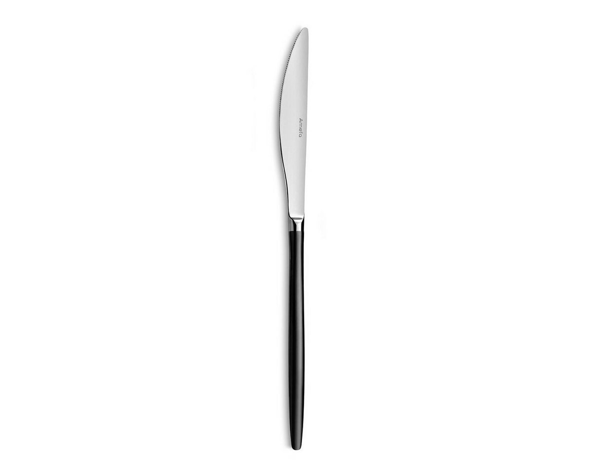 Amefa Besteck-Set Messerset Amefa Soprano Schwarz Metall Edelstahl 12 Stück, Metall Amefa Besteck-Set Messerset Amefa Soprano Schwarz Metall Edelstahl 12 Stück, Metall von Amefa