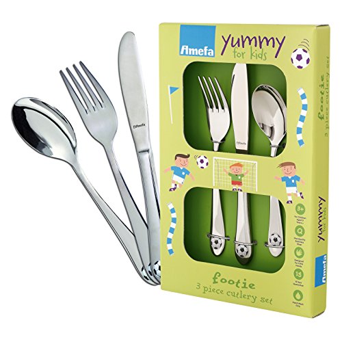 Amefa Kinderbesteck - Footie 3 teilig inkl. Gravur KB033 von Amefa