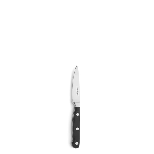 Amefa PREMIUM Gemüsemesser | 20,7 cm | 3Cr14 Klingenstahl | rostfrei und extra scharf | Schälmesser mit klassischem Nietengriff | Obstmesser mit reinigungsleichtem Kunststoffgriff | Schneidemesser von Amefa