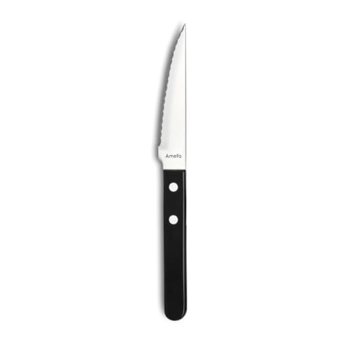 Amefa 12-teiliges Steakmesser-Set, Edelstahl 18/10, 21,2 cm, Stärke 4,5 mm von Amefa