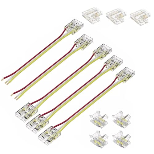 Amefil 3-poliges CCT-Verlängerungsanschlusskabel geeignet für 10 mm CCT-COB-LED-Streifen Amefil 3-poliges CCT-Verlängerungsanschlusskabel geeignet für 10 mm CCT-COB-LED-Streifen von Amefil