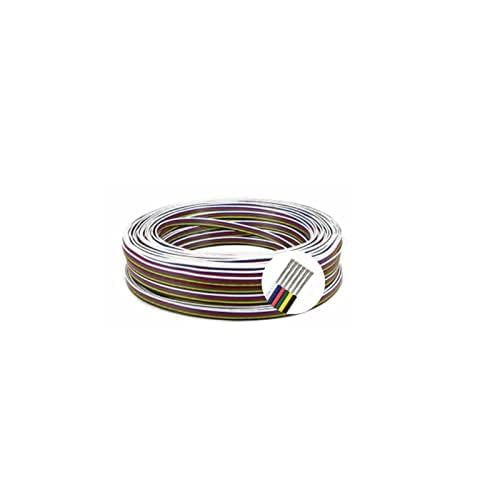 Amefil 6Pin 6Wire Cord 20M 22AWG Elektrisches Hookup 22 Gauge 65.6FT6Farbe 6 Draht verworren verzinntes Kupferkabel für WS2812B WS2811 RGB 3528 5050 LED-Beleuchtung Amefil 6Pin 6Wire Cord 20M 22AWG Elektrisches Hookup 22 Gauge 65.6FT6Farbe 6 Draht verworren verzinntes Kupferkabel für WS2812B WS2811 RGB 3528 5050 LED-Beleuchtung von Amefil