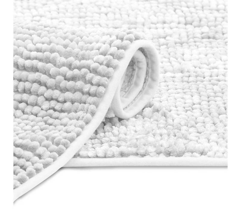AmeliaHome Badematte Badematte Badteppich Badvorleger Duschvorleger Badezimmer rutschfest, rutschhemmend beschichtet, Rutschfest, Polyestertextilien, Rechteck, 50x70 cm, 60x90 cm, 70x120 cm von AmeliaHome