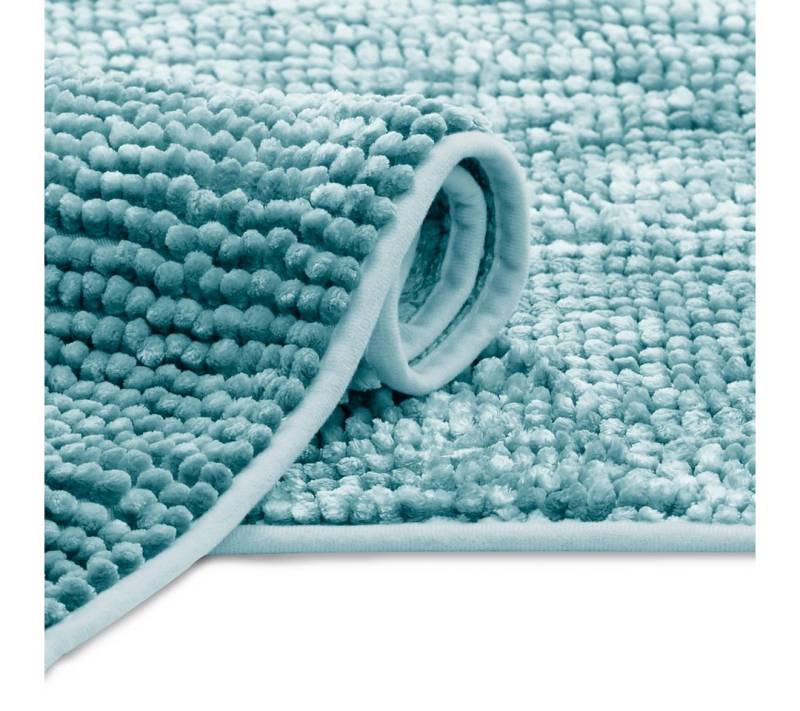 AmeliaHome Badematte Badematte Badteppich Badvorleger Duschvorleger Badezimmer rutschfest, rutschhemmend beschichtet, Rutschfest, Polyestertextilien, Rechteck, 50x70 cm, 60x90 cm, 70x120 cm von AmeliaHome