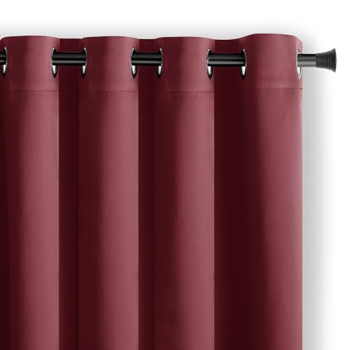 AmeliaHome Blackout Vorhang 140x175 cm weinrot 1 St. Ösenschal Verdunkelungsvorhang Blickdicht Fensterdekoration Dekoschal Dekorvorhang Blackout AmeliaHome Blackout Vorhang 140x175 cm weinrot 1 St. Ösenschal Verdunkelungsvorhang Blickdicht Fensterdekoration Dekoschal Dekorvorhang Blackout von AmeliaHome
