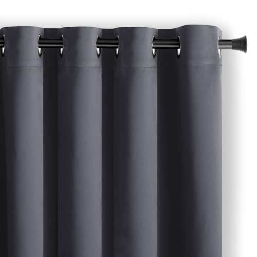 AmeliaHome Blackout Vorhang 140x245 cm Graphit 1 St. Ösenschal Verdunkelungsvorhang Blickdicht Fensterdekoration Dekoschal Dekorvorhang Blackout AmeliaHome Blackout Vorhang 140x245 cm Graphit 1 St. Ösenschal Verdunkelungsvorhang Blickdicht Fensterdekoration Dekoschal Dekorvorhang Blackout von AmeliaHome