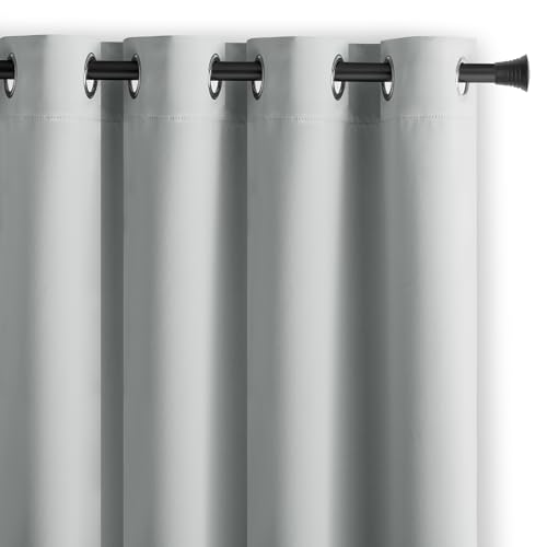 AmeliaHome Blackout Vorhang 140x245 cm hellgrau 1 St. Ösenschal Verdunkelungsvorhang Blickdicht Fensterdekoration Dekoschal Dekorvorhang Blackout AmeliaHome Blackout Vorhang 140x245 cm hellgrau 1 St. Ösenschal Verdunkelungsvorhang Blickdicht Fensterdekoration Dekoschal Dekorvorhang Blackout von AmeliaHome