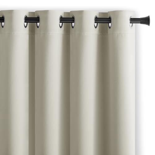 AmeliaHome Blackout Vorhang 140x270 cm Creme 1 St. Ösenschal Verdunkelungsvorhang Blickdicht Fensterdekoration Dekoschal Dekorvorhang Blackout AmeliaHome Blackout Vorhang 140x270 cm Creme 1 St. Ösenschal Verdunkelungsvorhang Blickdicht Fensterdekoration Dekoschal Dekorvorhang Blackout von AmeliaHome