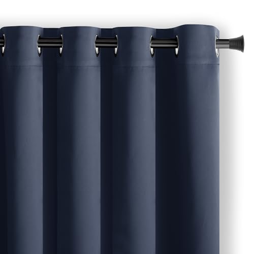 AmeliaHome Blackout Vorhang 140x270 cm Indigo 1 St. Ösenschal Verdunkelungsvorhang Blickdicht Fensterdekoration Dekoschal Dekorvorhang Blackout AmeliaHome Blackout Vorhang 140x270 cm Indigo 1 St. Ösenschal Verdunkelungsvorhang Blickdicht Fensterdekoration Dekoschal Dekorvorhang Blackout von AmeliaHome