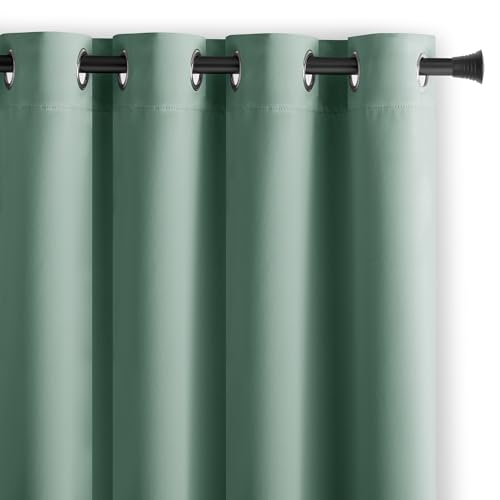 AmeliaHome Blackout Vorhang 140x270 cm Minze 1 St. Ösenschal Verdunkelungsvorhang Blickdicht Fensterdekoration Dekoschal Dekorvorhang Blackout AmeliaHome Blackout Vorhang 140x270 cm Minze 1 St. Ösenschal Verdunkelungsvorhang Blickdicht Fensterdekoration Dekoschal Dekorvorhang Blackout von AmeliaHome