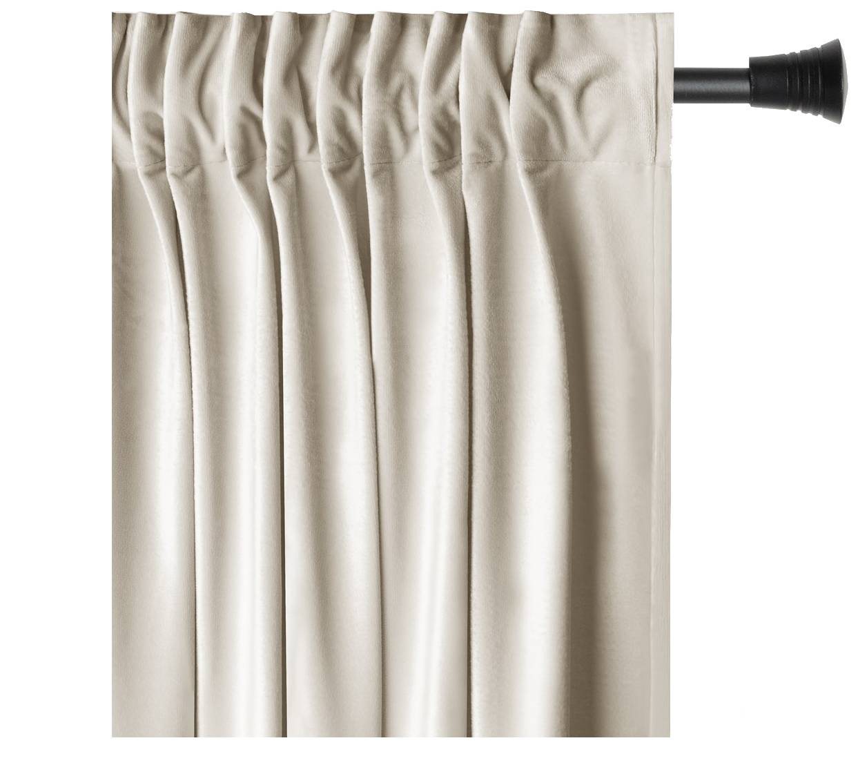 AmeliaHome Gardine Gardine Kräuselband Vorhang VerdunkelndSamt Textil Multifunktionsband, Multifunktionsband (1 St), verdunkelnd, Samt Textilien, mit Raffhalter von AmeliaHome