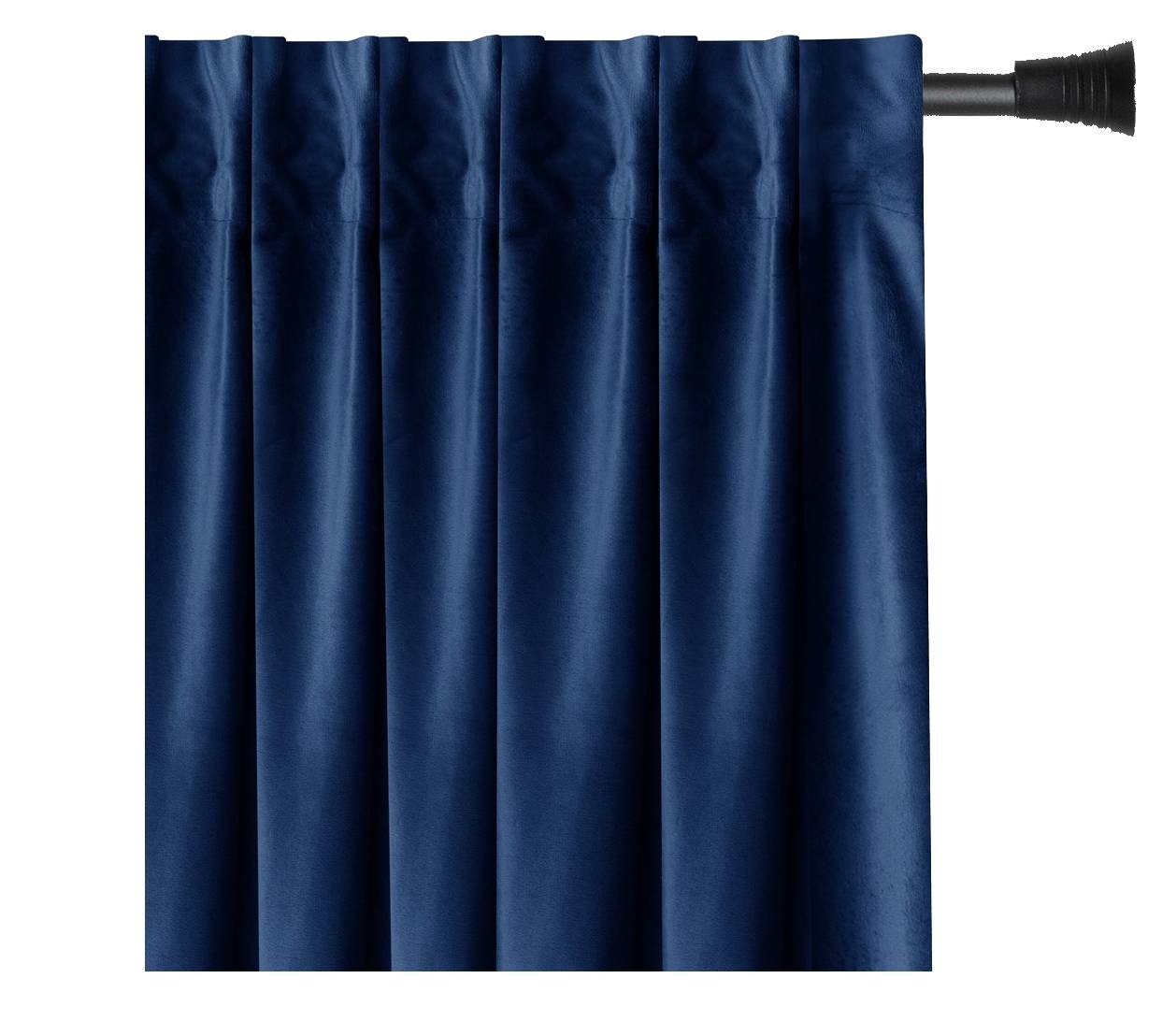 AmeliaHome Gardine Gardine Kräuselband Vorhang VerdunkelndSamt Textil Multifunktionsband, Multifunktionsband (1 St), verdunkelnd, Samt Textilien, mit Raffhalter von AmeliaHome