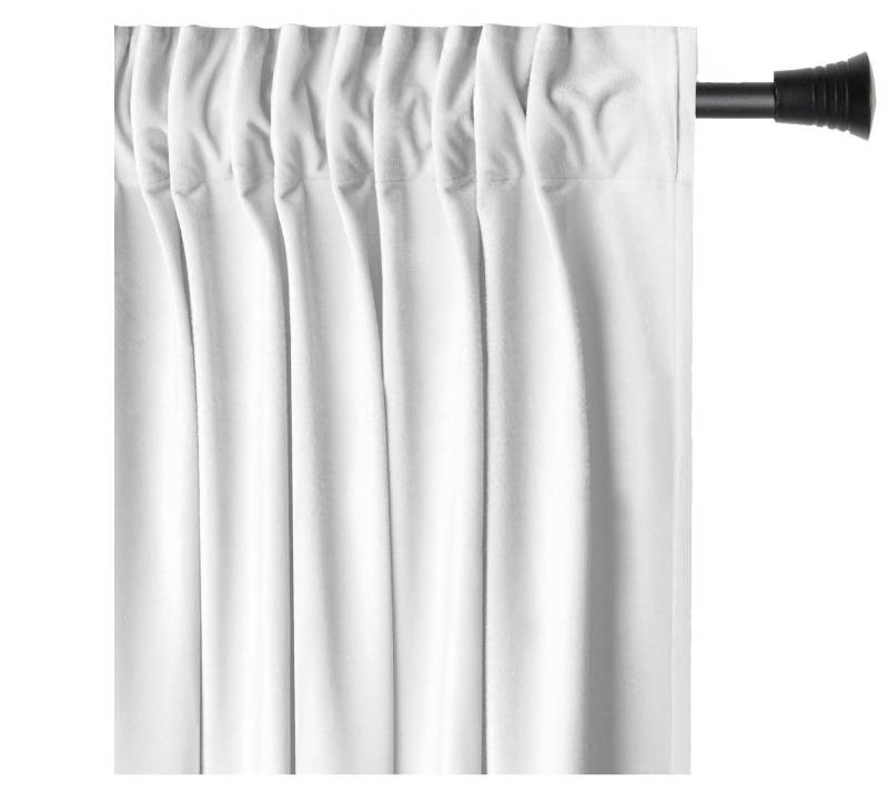 AmeliaHome Gardine Gardine Kräuselband Vorhang VerdunkelndSamt Textil Multifunktionsband, Multifunktionsband (1 St), verdunkelnd, Samt Textilien, mit Raffhalter von AmeliaHome