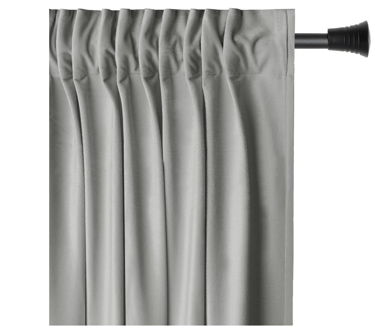 AmeliaHome Gardine Gardine Kräuselband Vorhang VerdunkelndSamt Textil Multifunktionsband, Multifunktionsband (1 St), verdunkelnd, Samt Textilien, mit Raffhalter von AmeliaHome