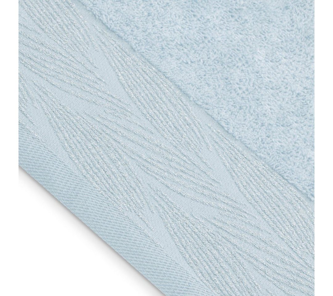 AmeliaHome Handtuch Handtücher Handtuch Duschtuch Gästetuch Saunatuch 100% Baumwolle, Baumwolle (1-St), glatt, metallisierter Faden – Lurex von AmeliaHome