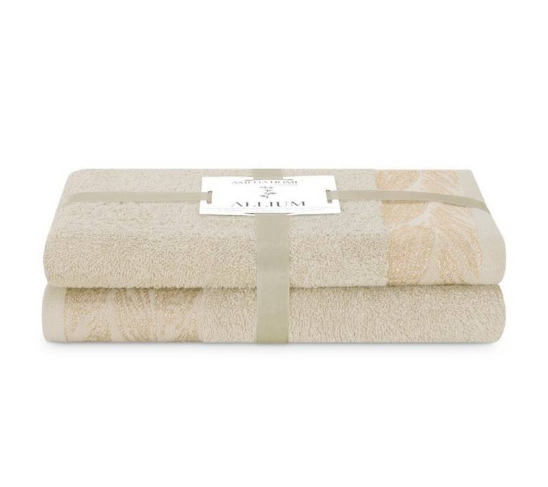 AmeliaHome Handtuch Set Handtücher Handtuch Duschtuch Gästetuch Saunatuch 100% Baumwolle, Baumwolle, (Set, 2-tlg), Mit Muster von AmeliaHome