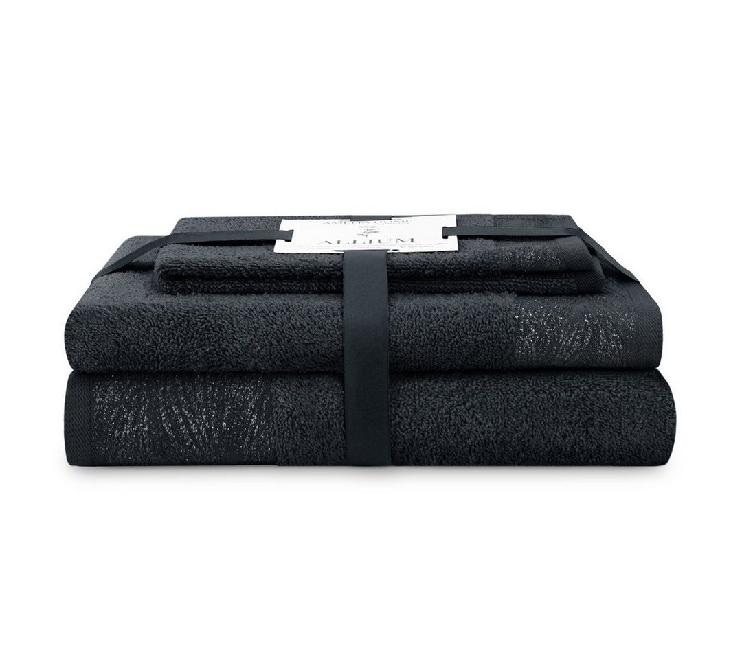 AmeliaHome Handtuch Set Handtücher Handtuch Duschtuch Gästetuch Saunatuch 100% Baumwolle, Baumwolle, (Set, 3-tlg), Mit Muster von AmeliaHome