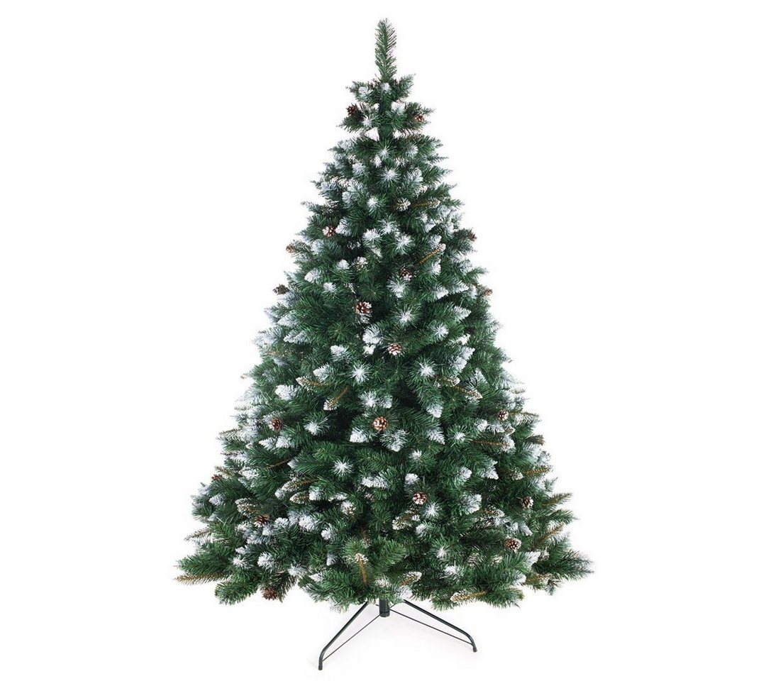 AmeliaHome Künstlicher Weihnachtsbaum Künstlicher Weihnachtsbaum Baum Weihnachten Tannenbaum Weihnachtsdeko, Kiefer, Glitzer, Tannenzapfen AmeliaHome Künstlicher Weihnachtsbaum Künstlicher Weihnachtsbaum Baum Weihnachten Tannenbaum Weihnachtsdeko, Kiefer, Glitzer, Tannenzapfen von AmeliaHome