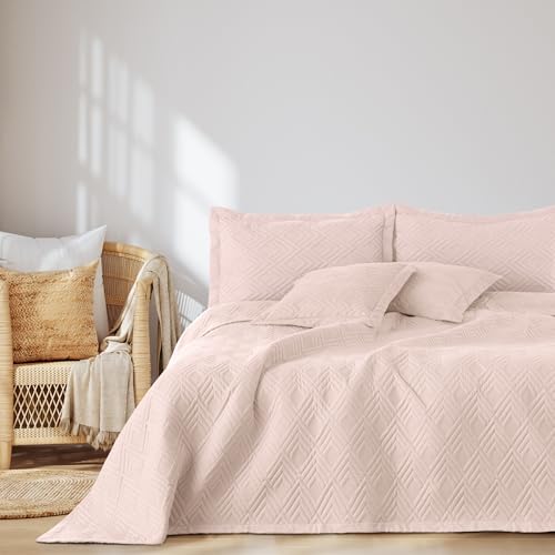 AmeliaHome Tagesdecke 220x240 cm Bettüberwürf zweiseitig Ultrasonic Steppung Polyester Ophelia Puderrosa AmeliaHome Tagesdecke 220x240 cm Bettüberwürf zweiseitig Ultrasonic Steppung Polyester Ophelia Puderrosa von AmeliaHome