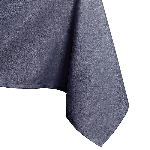 AmeliaHome Tischdecke rund 150x150 cm Tischtuch Tafeldecke Fleckschutz Lotuseffekt Abwaschbar Wasserabweisend Glänzend Glatt Empire Lavendel von AmeliaHome