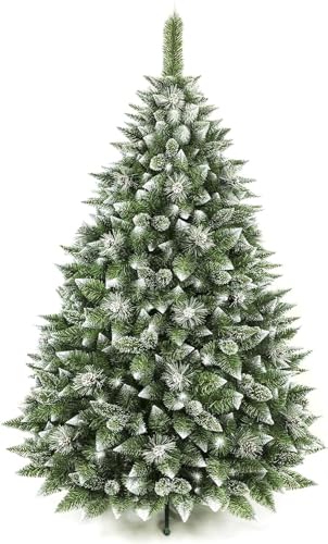 AmeliaHome Künstlicher Weihnachtsbaum 120 cm Tannenbaum Christbaum Kiefer PVC Weihnachtsdeko Lemmy von AmeliaHome