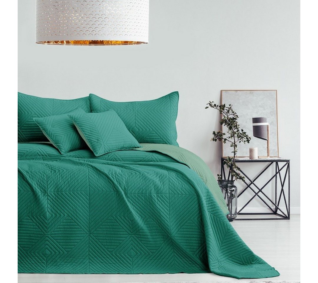 Tagesdecke Luxus Bettüberwurf Softa Zweiseitige Tagesdecke, AmeliaHome, Wendedesign von AmeliaHome