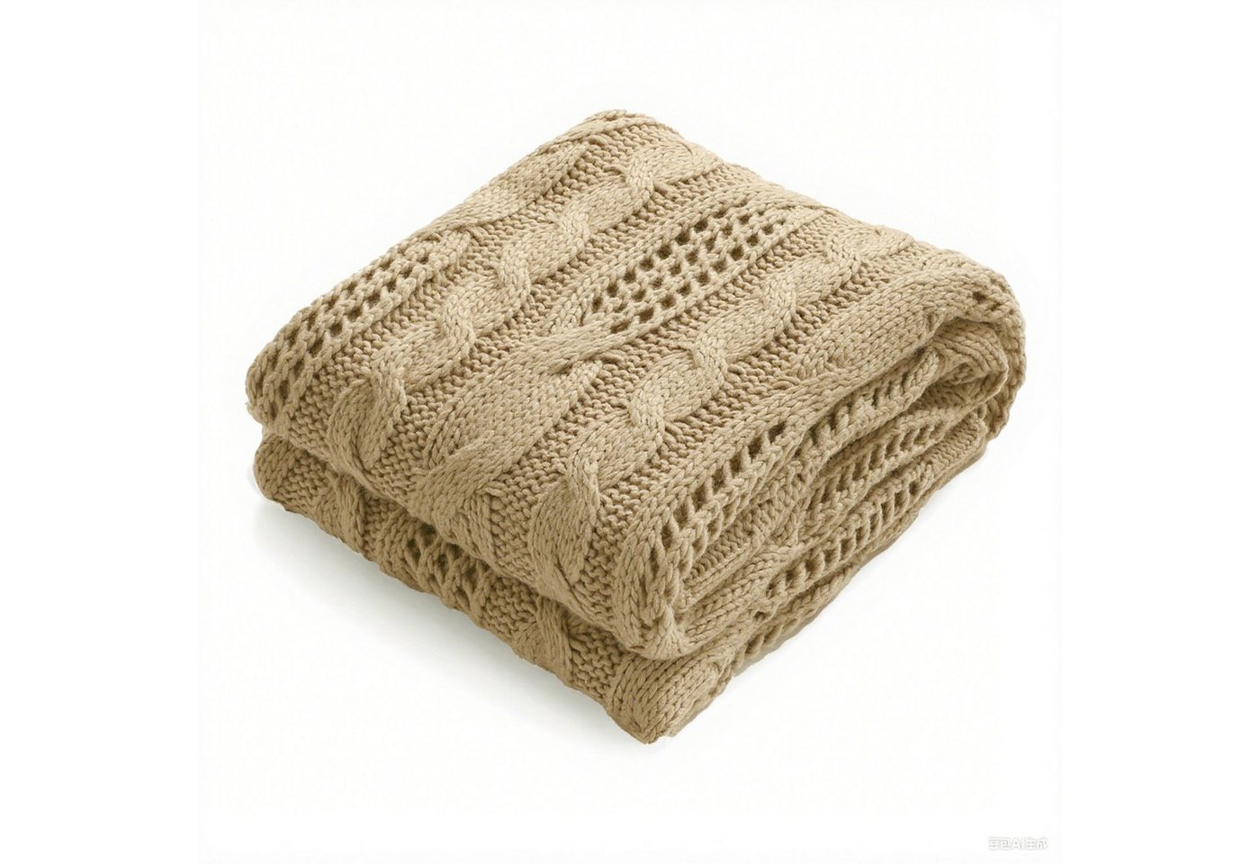 Amélie Home Tagesdecke Lochmuster Decke, Chenille Decke, 127 cm x 152 cm, Wohndecke, Kuschelsack, ultraweiche warme Mikrofaserdecke von Amélie Home