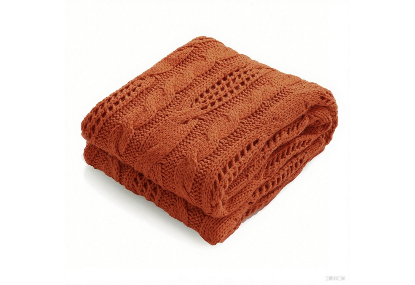 Amélie Home Tagesdecke Lochmuster Decke, Chenille Decke, 127 cm x 152 cm, Wohndecke, Kuschelsack, ultraweiche warme Mikrofaserdecke von Amélie Home