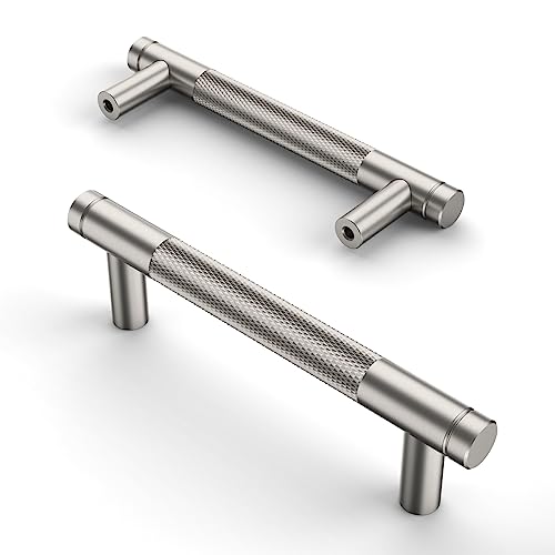 Amerdeco 10 Stück Gebürsteter Nickel Schrankgriffe 96mm Lochabstand, Aluminium Griffe für Küchenschränke & Möbelgriffe für Schubladen Amerdeco 10 Stück Gebürsteter Nickel Schrankgriffe 96mm Lochabstand, Aluminium Griffe für Küchenschränke & Möbelgriffe für Schubladen von Amerdeco