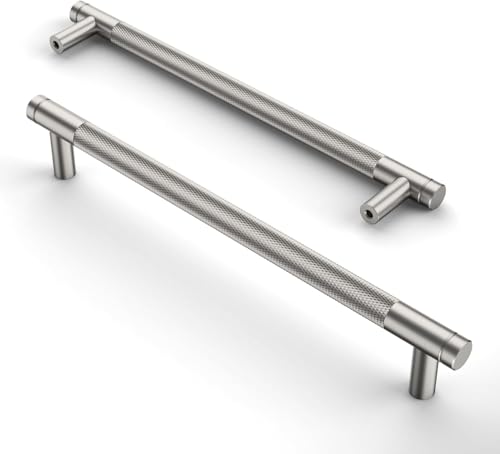 Amerdeco 5 Stück Gebürsteter Nickel Schrankgriffe 160mm Lochabstand, Aluminium Griffe für Küchenschränke & Möbelgriffe für Schubladen Amerdeco 5 Stück Gebürsteter Nickel Schrankgriffe 160mm Lochabstand, Aluminium Griffe für Küchenschränke & Möbelgriffe für Schubladen von Amerdeco