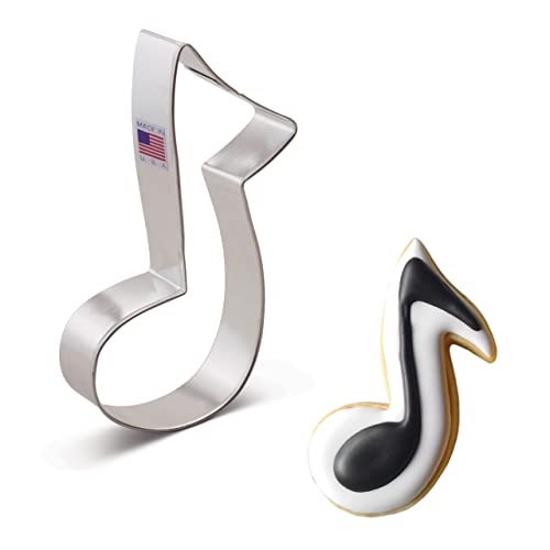 Ausstecher mit Musiknoten, 14 cm, von Ann Clark von Ann Clark Cookie Cutters