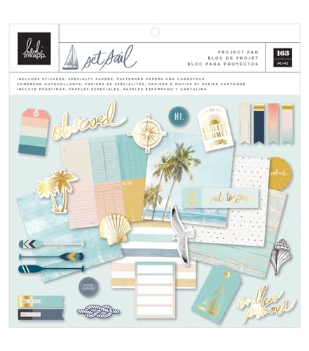 AMERICAN CRAFTS Heidi Swapp Set Sail Project Pad 12""X12"" AMERICAN CRAFTS Heidi Swapp Set Sail Project Pad 12""X12"" von American Crafts