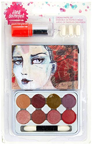 American Crafts Jane Davenport Mixed Media 2 Cream Pastels Zinn 22/Pkg-Lip Gloss von American Crafts