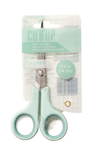 American Crafts Metall Designer Desktop Essentials Cut-up fein Spitze Schere 14 cm Mint von American Crafts