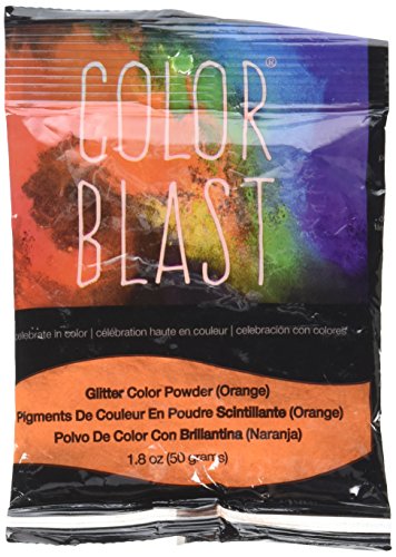 American Crafts "Orange Farbe Blast Glitter Glitzer Puder, Acryl, Mehrfarbig, 2,5 oz, 6-TLG. von American Crafts