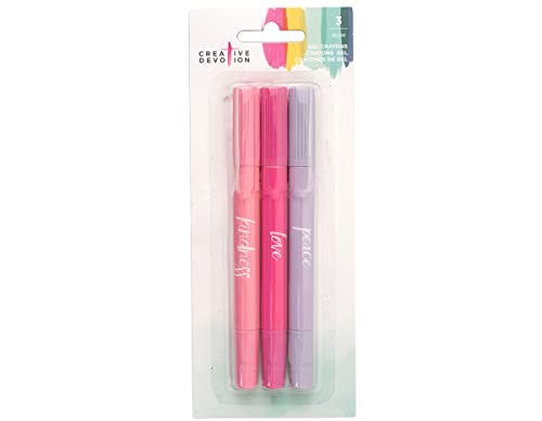 American Crafts Set mit 3 Crayons Gel wasserlöslich Nr. 3 von American Crafts