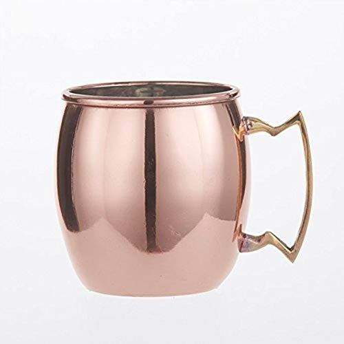 American Metalcraft CM16P American Metalcraft CM16P Moscow Mule Tasse, einfarbig, Kupfer/Messing, 454 ml Fassungsvermögen, 8,9 cm Durchmesser, 11,4 cm Höhe, von American Metalcraft, Inc. - BISS